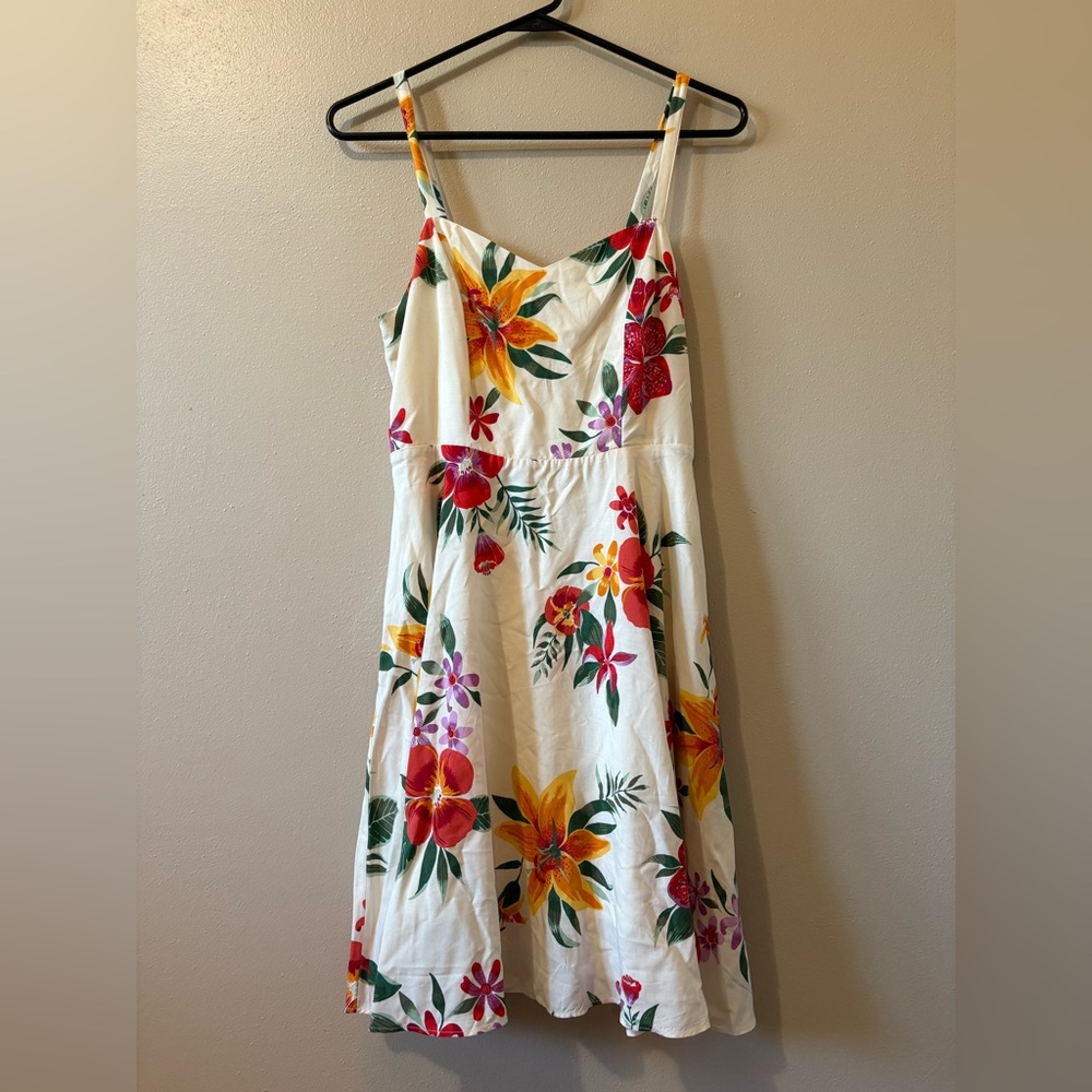 Old Navy Fit & Flare Cami Floral Print Dress size Small